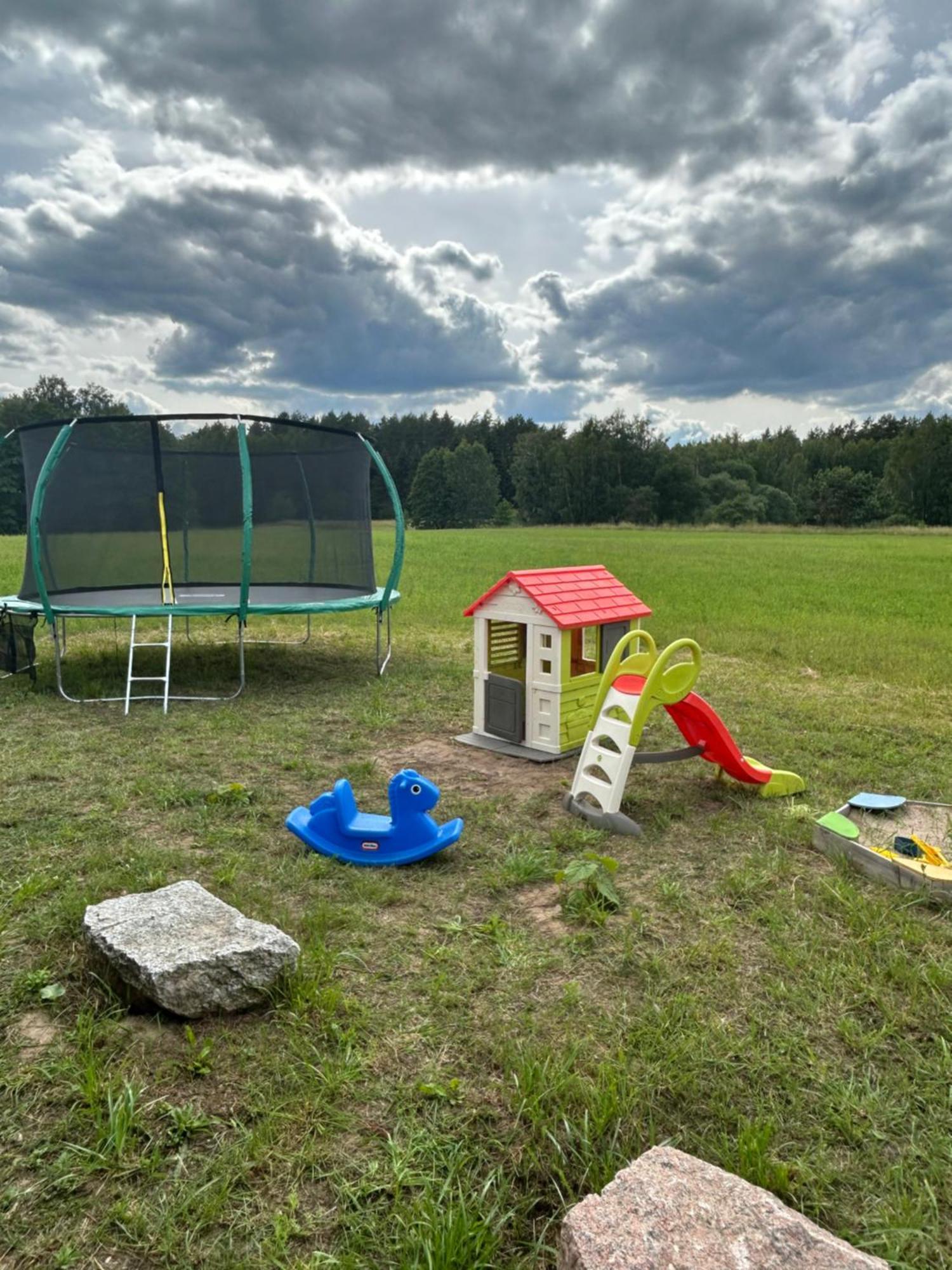 Koniec Swiata Dom 84M2 Z Balia Villa Mikołajki Luaran gambar